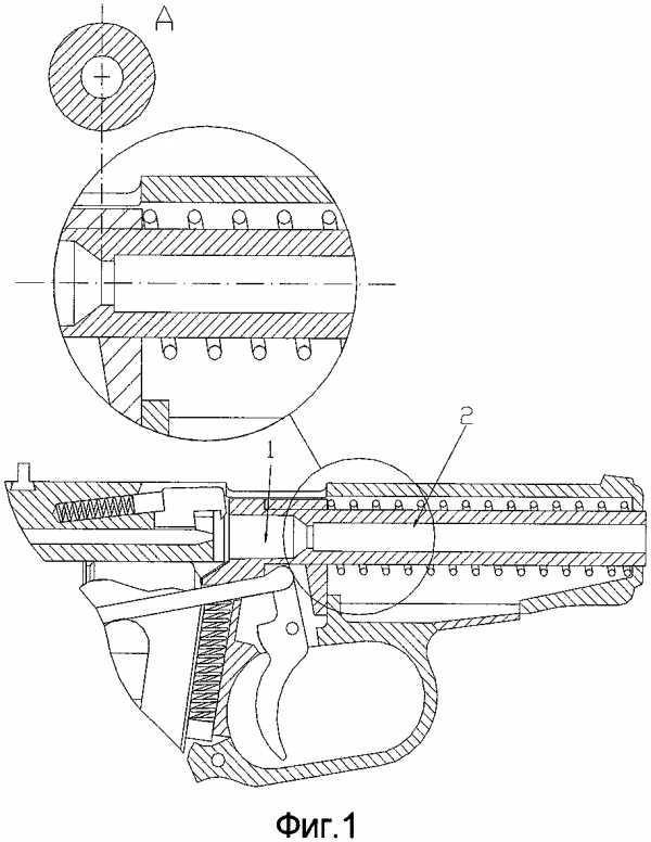 Схема травматического пистолета
