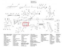 Пружина останова СОК-12С.0-14 на схеме