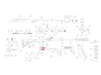 Шайба останова Сайга-12 исполнение 340 (СОК-12С 0-13) на схеме