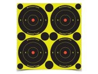 Мишень бумажная Birchwood Shoot N C Bulls-eye Target 80 мм