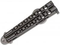 Нож бабочка Boker Magnum Balisong Black (открывалка)