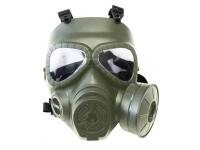 Защитная маска-противогаз Anbison Sports AS-MS0012OD M04 на все лицо с вентиляцией (оливковая)