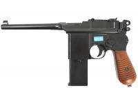 Пистолет WE-712-BK-SP Mauser 712 (длинный магазин, кобура приклад) без приклада