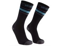 Водонепроницаемые носки DexShell Ultra Dri Sports Socks L (43-46) с голубой полоской (DS625W-ABL)