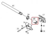 Резинка хоп-апа для KJW KP-09 (CZ75) Part 40 на схеме