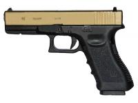 Пистолет WE-G001A-TG Glock-17 Gen.3 Titanium Black