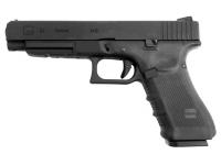 Пистолет WE-G008B-BK Glock 34 Gen.4 (металлический слайд, сменные накладки) Black