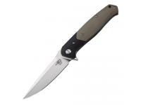 Нож Bestech Swordfish (рукоять черно-бежевая G10, сталь D2)