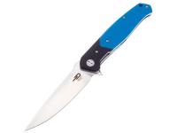 Нож Bestech Swordfish (рукоять черно-синяя G10, сталь D2)