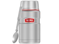 Термос для еды Thermos King SK-3020 RCMS 710 мл со складной ложкой (стальной)