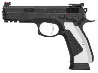 Пистолет KJW SP-01 ACCU.GAS CZ 75 SP-01 Shadow ACCU GBB (черный, металл)