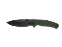 Нож Sencut Slashkin D2 Black Handle Green Canvas Micarta