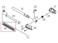 Возвратная пружина для KJW KP-17, KP-18 (Glock 17, 18) Part 26 на схеме