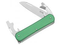 Нож многофункциональный Fox Knives FFX-VP130-3 OD Vulpis (две открывалки, алюминий зеленая, N690Co)