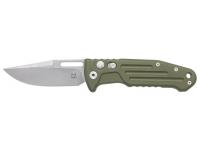 Нож Fox Knives FFX-503 ALOD Smarty Auto Tactical (алюминий зеленая, N690Co стоунвош)