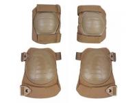 Комплект наколенники-налокотники EmersonGear Military Kneepad Coyote