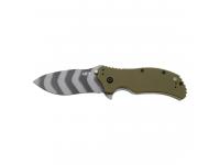 Нож Zero Tolerance K0350OLTS TigerStripe (зеленый)