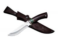 Нож Мастерская Семина Галеон (сталь VG10, рукоять мельхиор, стабилизированное дерево)