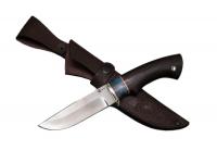 Нож Мастерская Семина Егерь (сталь VG10, рукоять мельхиор, черное дерево)