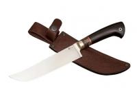 Нож Мастерская Семина Узбекский (сталь VG10, рукоять мельхиор, черное дерево)