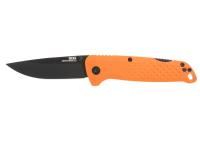 Нож Sog Adventurer LB Orange Black Steel Cryo 5Cr15MoV