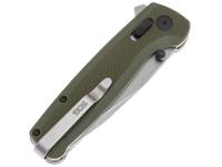 Нож Sog Terminus XR G10 Olive Drab Steel D2, вид №2