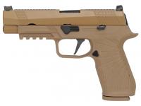 Пистолет WE-F007-TAN SIG Sauer P-320 M17 (металл, песочный)