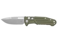 Нож Fox Knives FFX-503SP OD Smarty Auto Tactical Spear (алюминий зеленая, N690Co стоунвош)