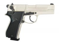 Пневматический пистолет вальтер Umarex Walther CP88 nickel (Германия, комплект) 4,5 мм