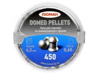 Пули пневматические Люман Domed Pellets 4,5 мм 0,68 г (450 штук)