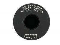 Глушитель Quicksilver black (15777) черный вид сверху